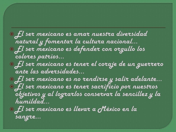El ser mexicano