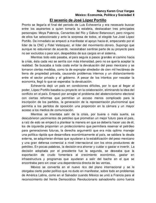 jose lopez portillo sexenio resumen jose lopez portillo sexenio resumen