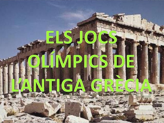 ELS JOCS OLIMPICS els jocs olimpics: