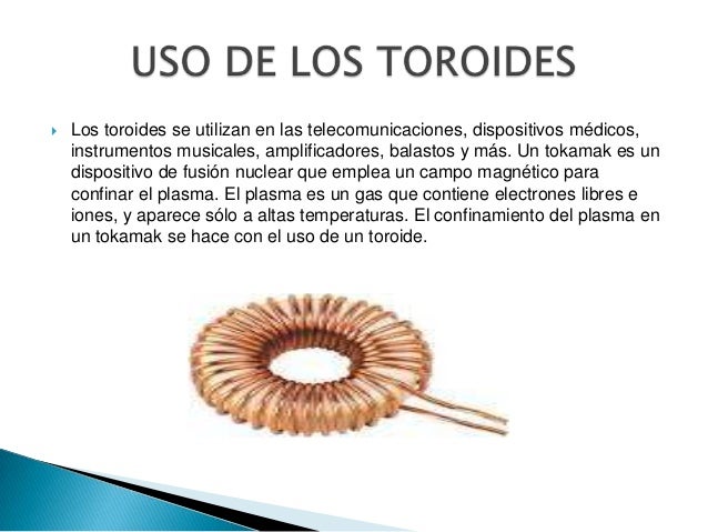 Resultado de imagen para toroide campo magnetico VENTAJAS