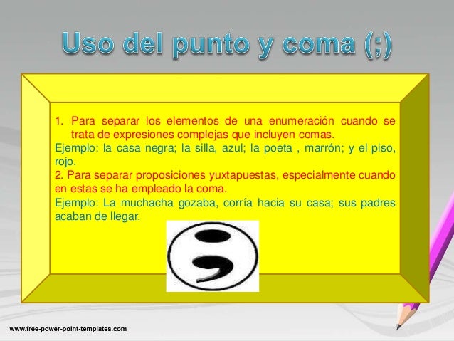 Despues Del Punto Y Coma Se Escribe Con Mayuscula es.slideshare.net