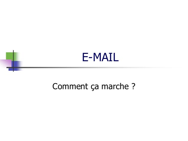 comment ça marche email