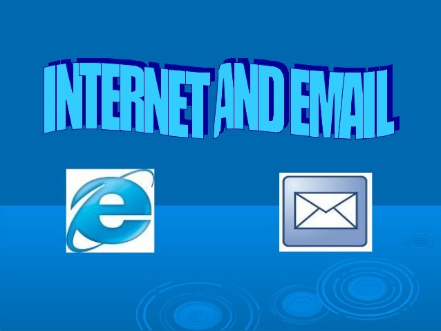 Email &amp; internet