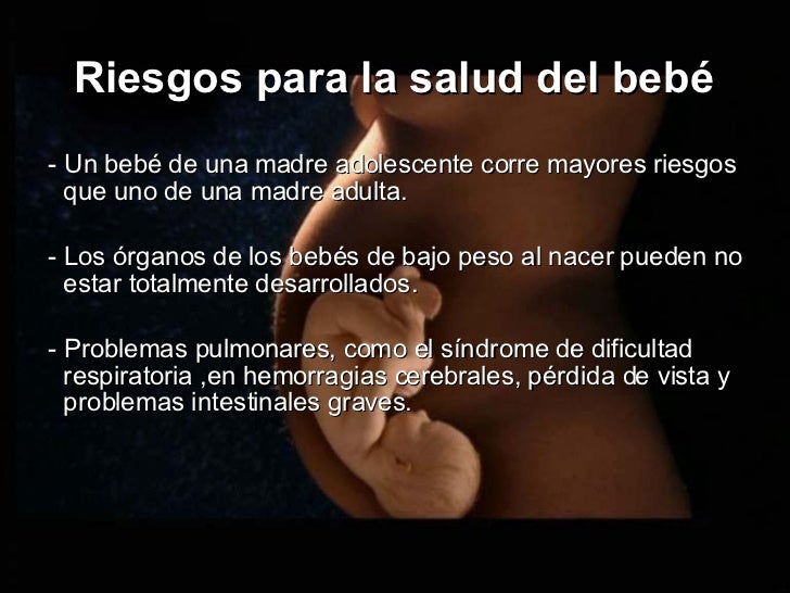 Bajo Peso De La Madre En El Embarazo