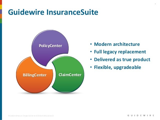 guidewire policy center