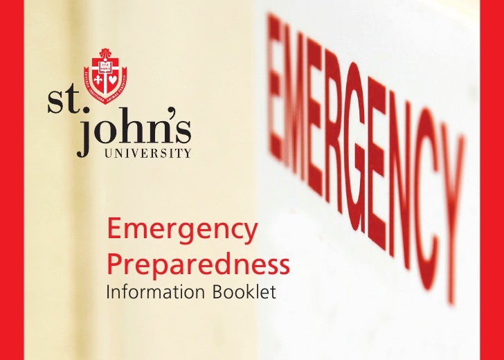 Emergency Preparedness Booklet