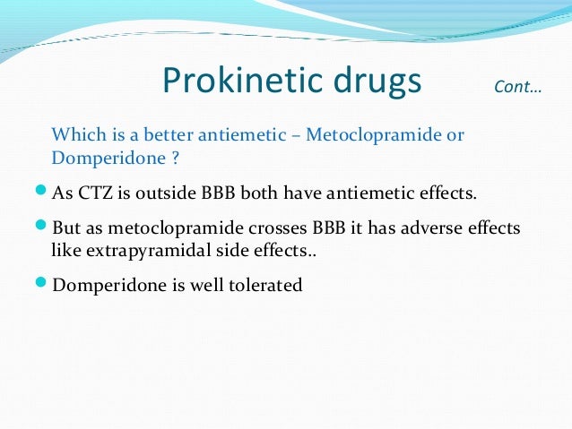 Domperidone Side Effects Headache