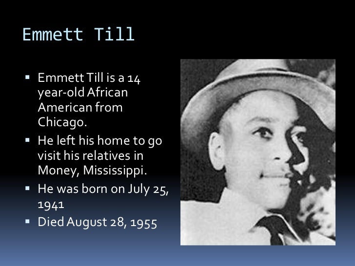 Emmett till