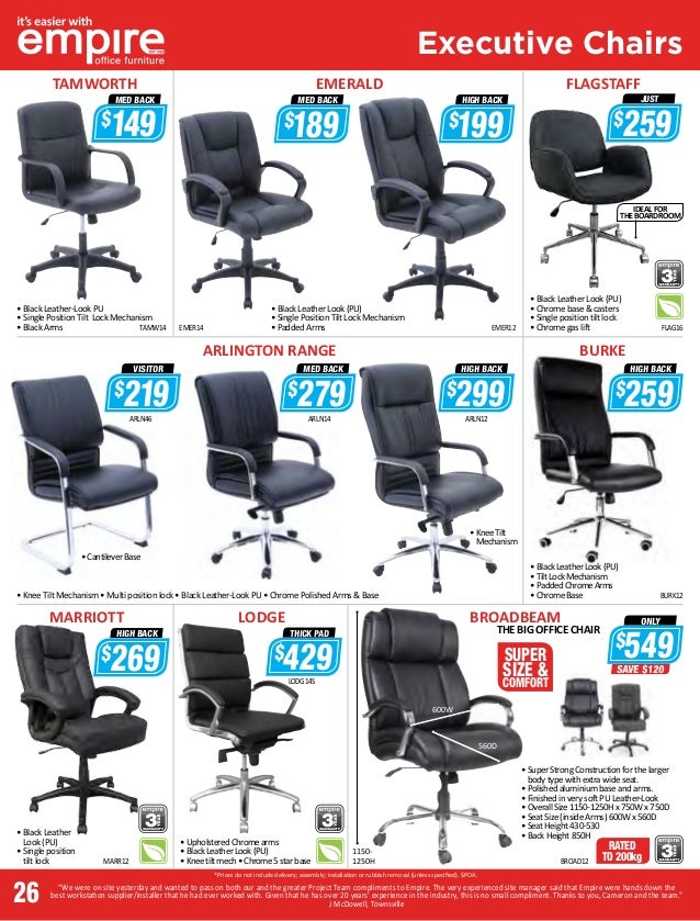 Empire Office Furniture brochure