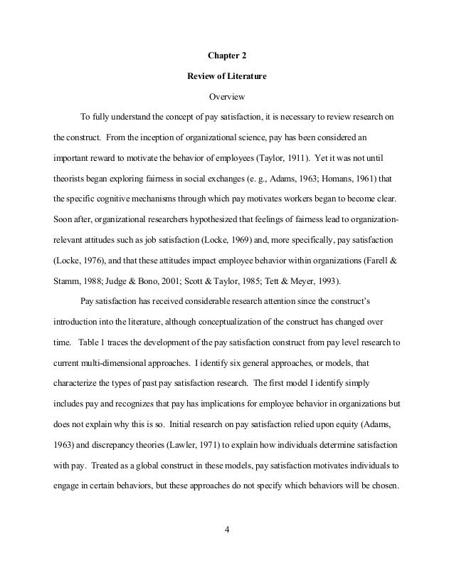 Literature Reviews: A Guide