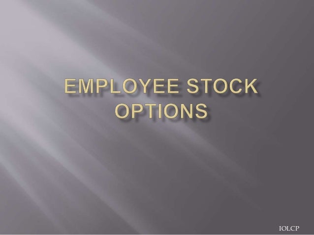 employee stock option schemes