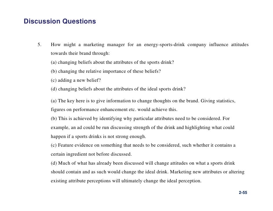 Essay discussion questions