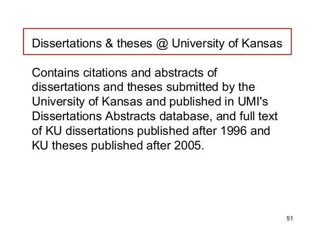 Dissertation Abstracts International Citation