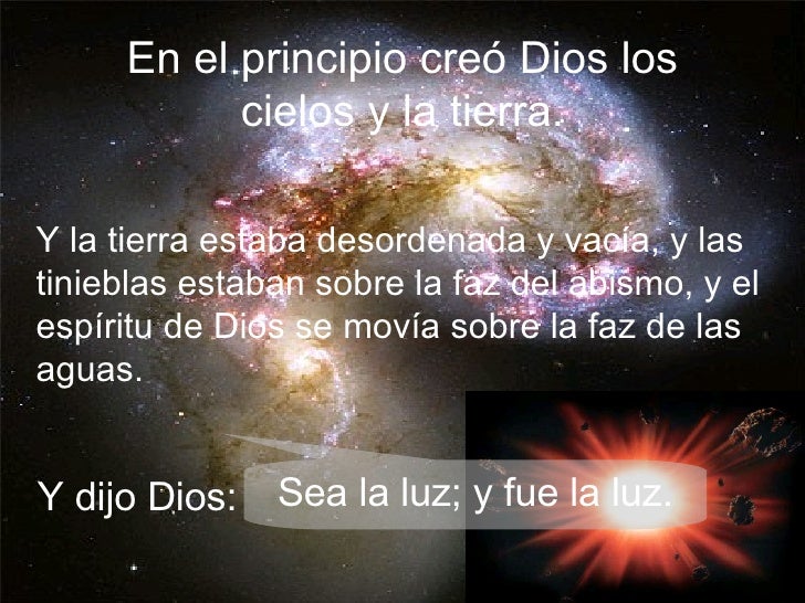 EN EL PRINCIPIO en el principio: