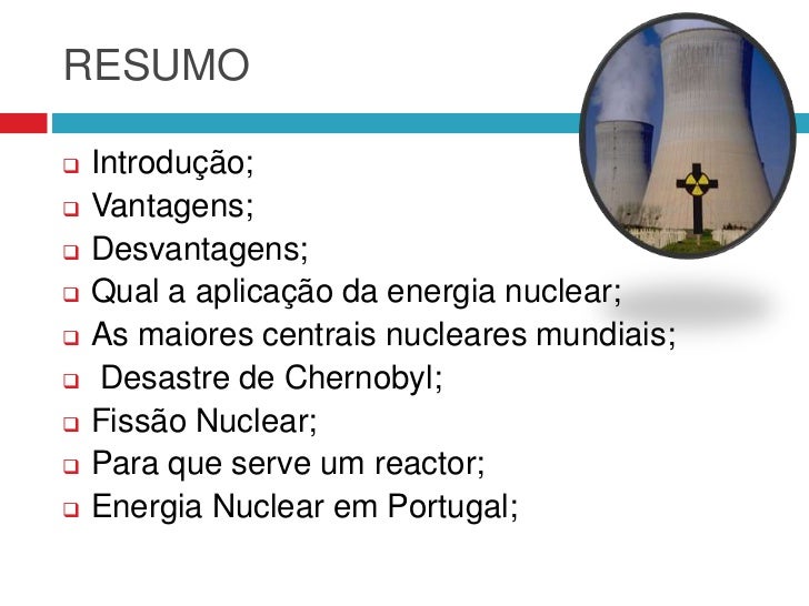 Energia nuclear resumo