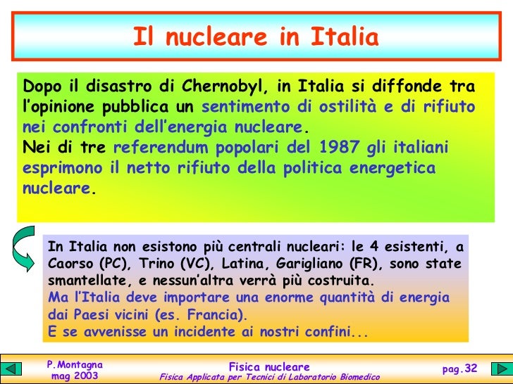 Energia nucleare Energia nucleare