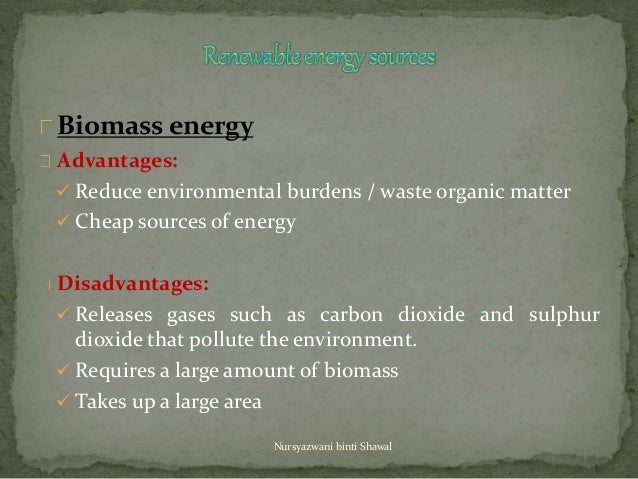 science form 1 chapter 6 sources of energy