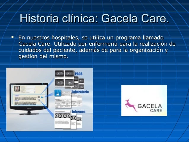 Resultado de imagen para aplicaciones hospitales gacela