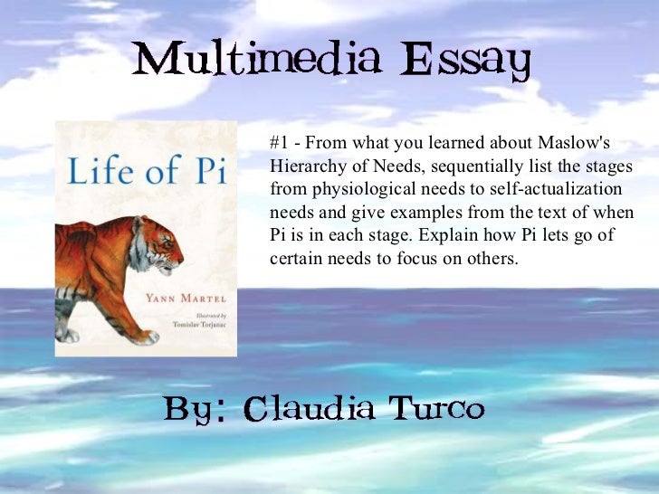 ENG 4UE Multimedia Essay 'Life of Pi'