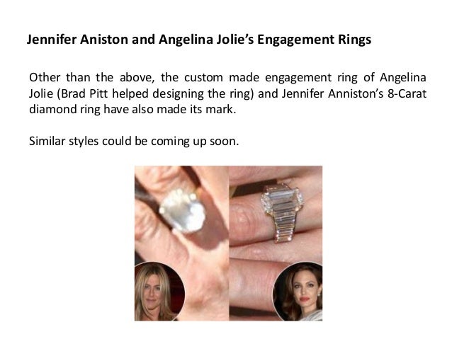 Pitt aniston wedding rings