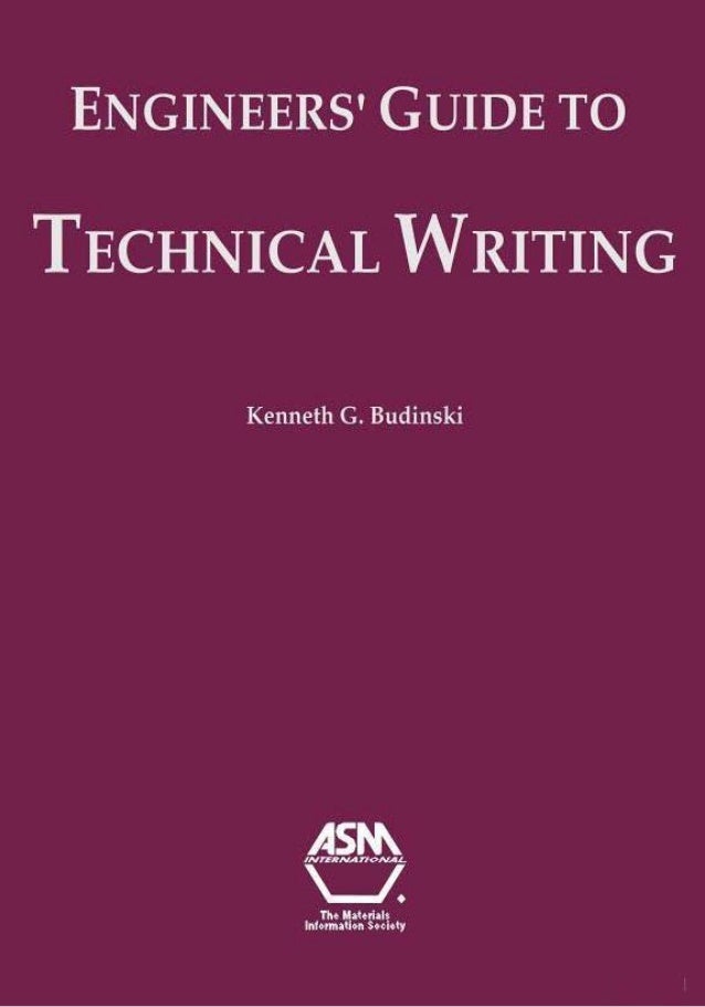 guide to technical writing guide to technical writing