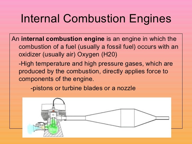 Engines in Chemistry
