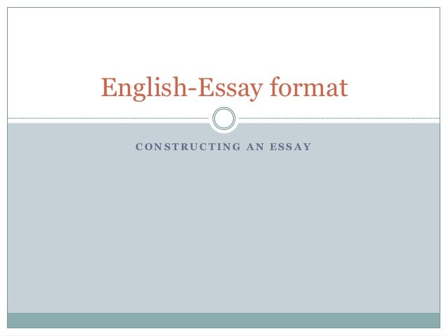 essay in english essay in english