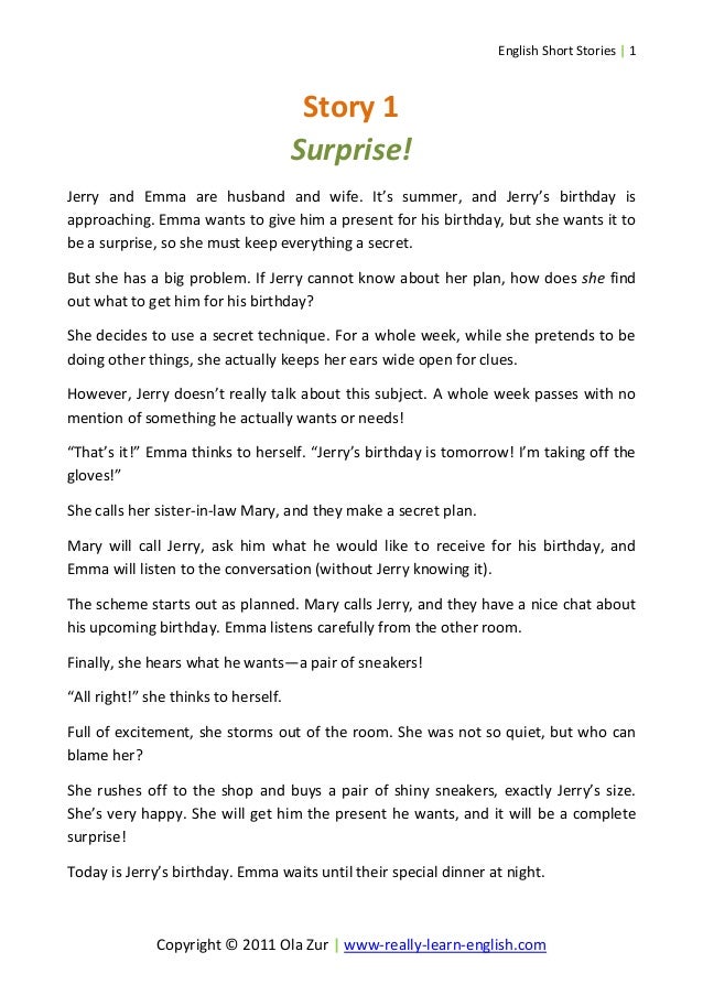 English Short stories free English Short stories free