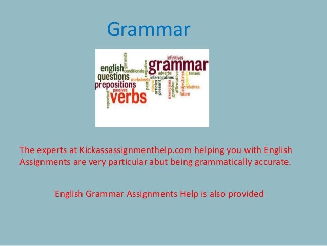 English assignment help
