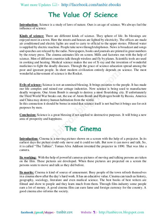 Essay on service to mankind