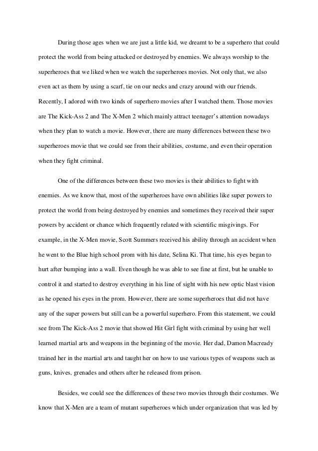 Essay about heros