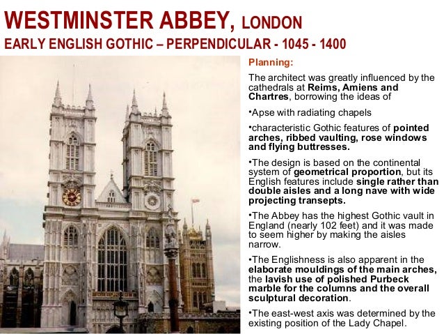 the characteristics of the gothic architecture in french and english cathedrals There are three things that make gothic architecture gothic: the piers of gothic cathedrals from gothic architecture: style, characteristics & history. the characteristics of the gothic architecture in french and english cathedrals There are three things that make gothic architecture gothic: the piers of gothic cathedrals from gothic architecture: style, characteristics & history.