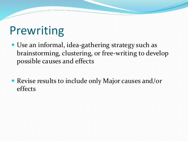 a cause and effect essay should not include a(n) a cause and effect essay should not include a(n)
