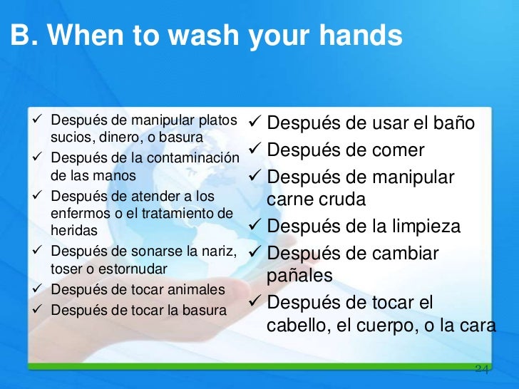 Spanish Food Handler Guide