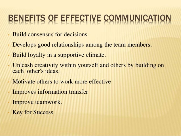 The Importance Of Teamwork And An Effective