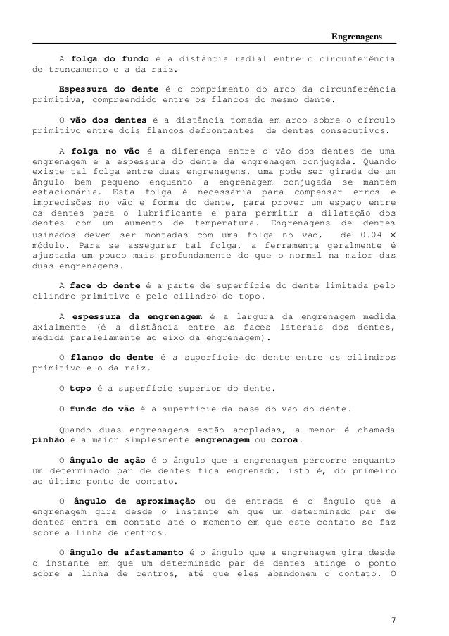 Oleo na caixa de engrenagens conicas circunferencia