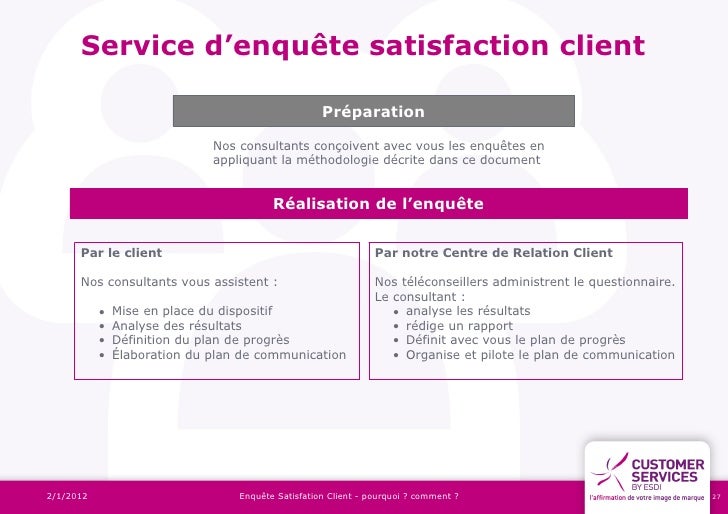 Exemple De Questionnaire De Satisfaction Client Pdf