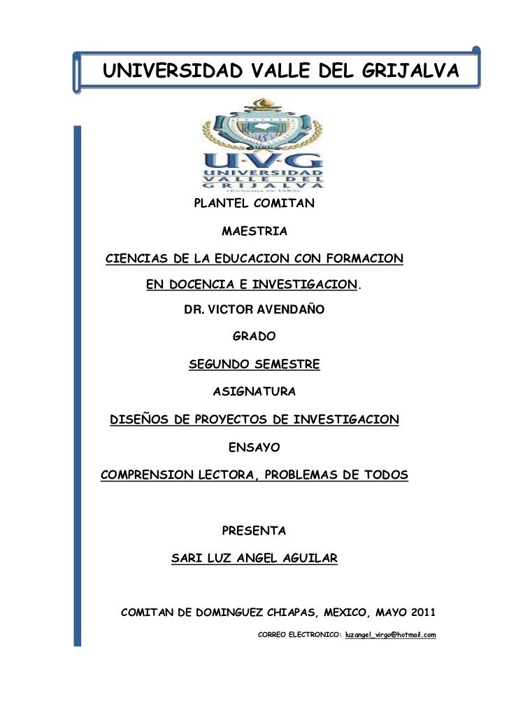 ENSAYO MUESTRA ensayo muestra: