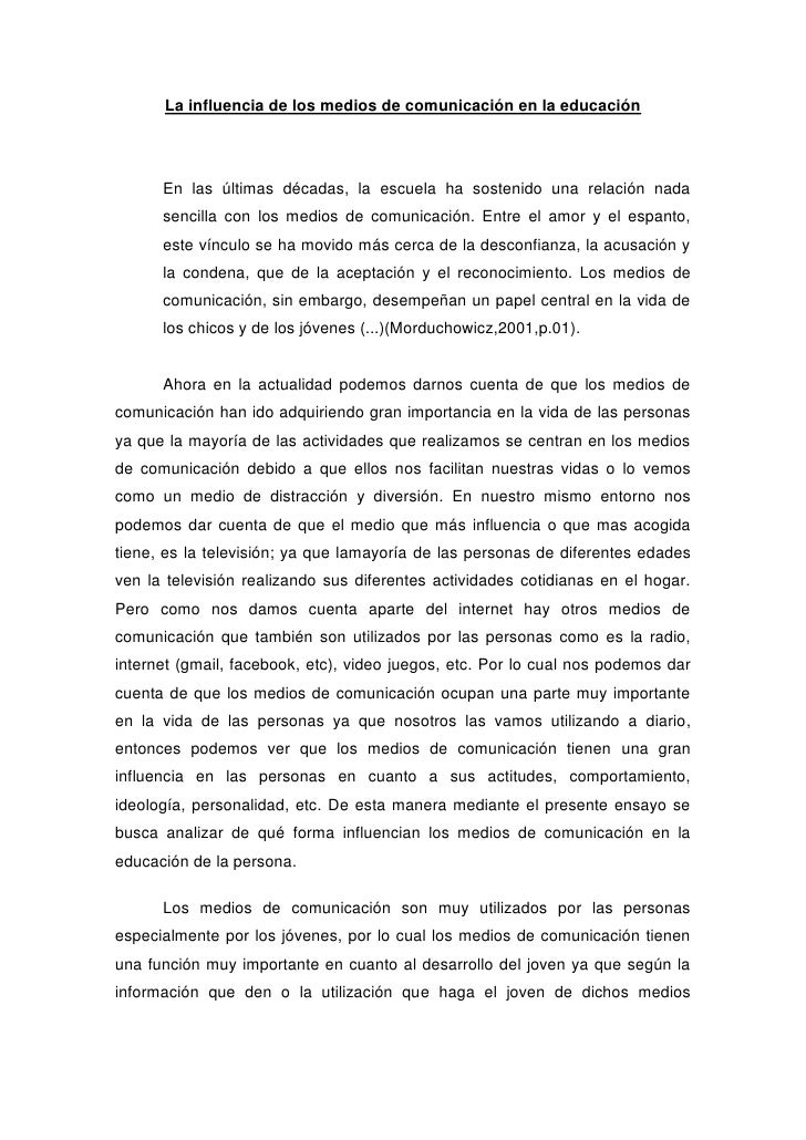INFLUENCIA DE LA MUSICA EN LOS MEDIOS DE COMUNICACION influencia de la musica en los medios de comunicacion: