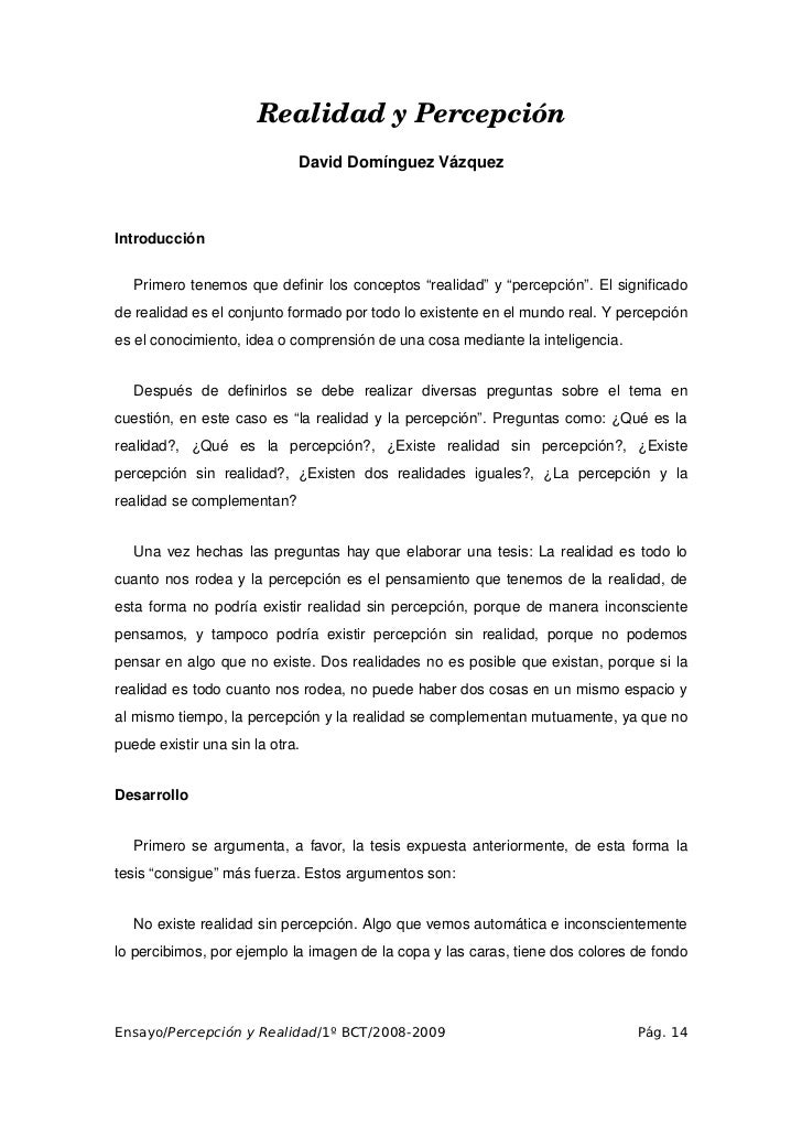 Como Hacer Un Caso Practico Gratis Ensayos | primer ensayo filos 243 fico percepci 243 n y realidad Como Hacer Un Caso Practico Gratis Ensayos | primer ensayo filos 243 fico percepci 243 n y realidad