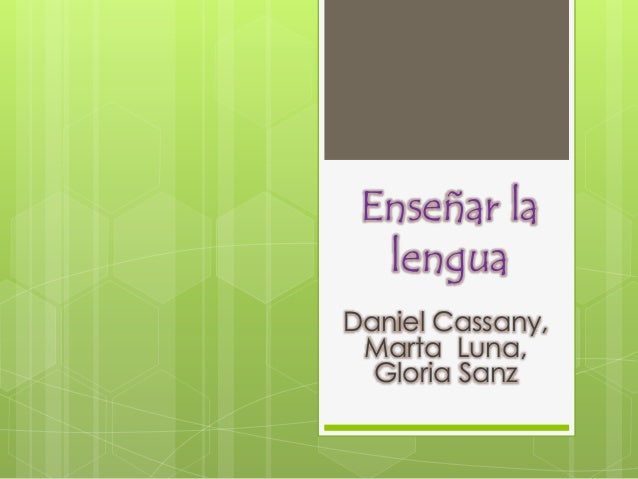 Enseñar lengua kassani