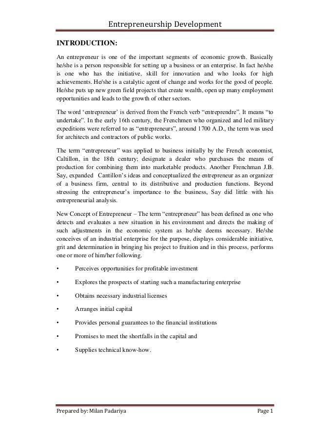 Entrepreneurship assignment 1 picture