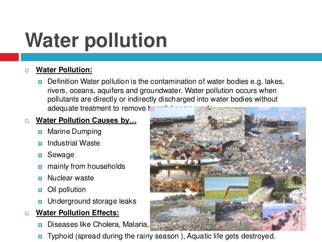 How To Write A Cause Or Effect Of Water Pollution Essay 118