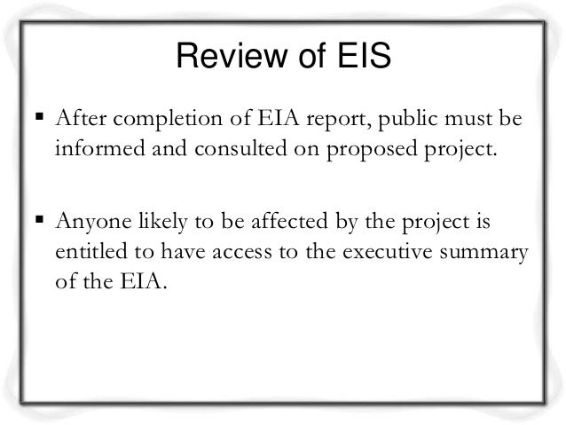 Environmental impact assessment case study examples in india