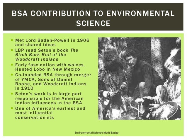 Environmental Science Merit Badge - requirement 1, 2, 3a and 3b