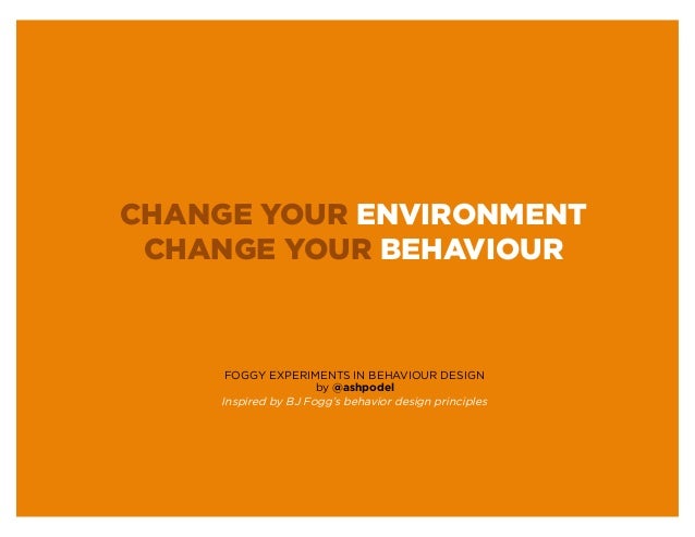ENVIRONMENT CHANGE environment change: