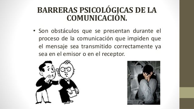 Resultado de imagen para barreras psicologicas