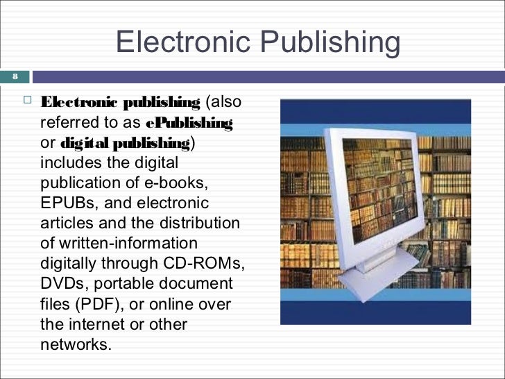 introduction to electronic publishing