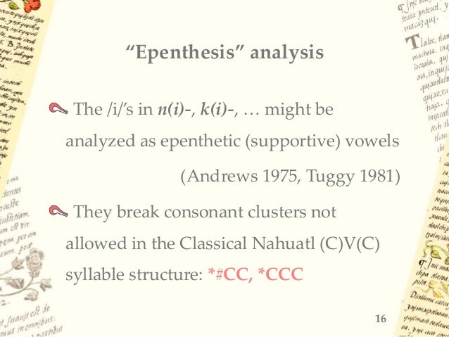 pronunciation of epenthesis pronunciation of epenthesis