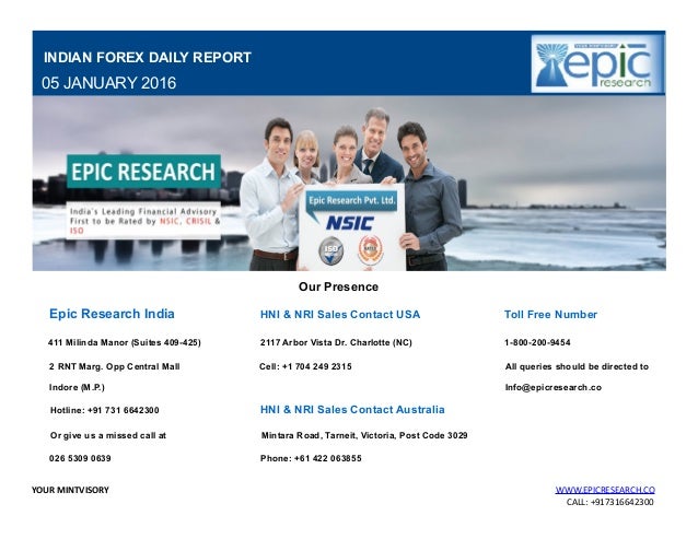 research report on forex